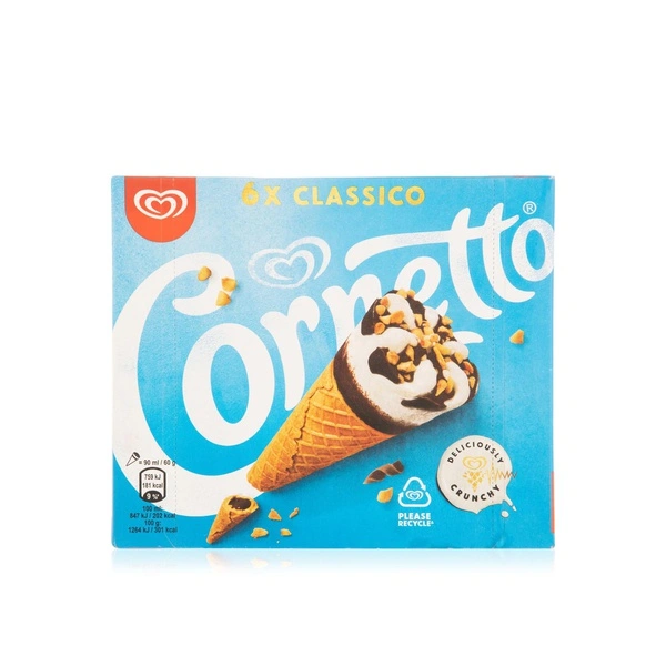 Cornetto Classico 6*90Ml